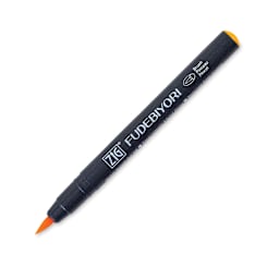 Zig Fudebiyori Brush Pen - Bright Yellow