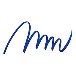 Zig Fudebiyori Brush Pen - Blue swatch