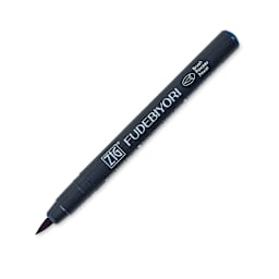 Zig Fudebiyori Brush Pen - Peacock Blue