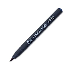 Zig Fudebiyori Brush Pen - Deep Blue