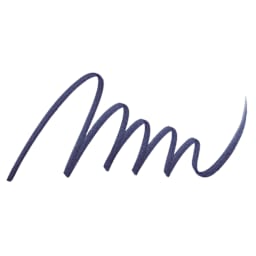 Zig Fudebiyori Brush Pen - Deep Blue swatch