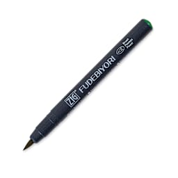 Zig Fudebiyori Brush Pen - Deep Green