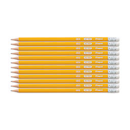 Maped Triangular No. 2 Pencils - 12 pencils shown horizontally
