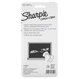 Sharpie Chalk Markers - Primary Colors, Set of 3