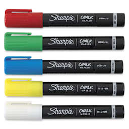 Sharpie Chalk Markers - 5 Assorted Colors capped