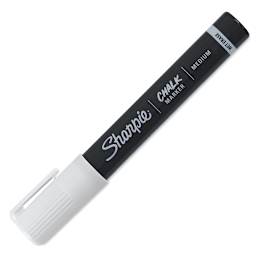 Sharpie Chalk Markers - White Marker capped at angle