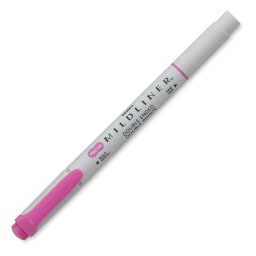 Zebra Mildliner Double Ended Creative Marker - Fuchsia