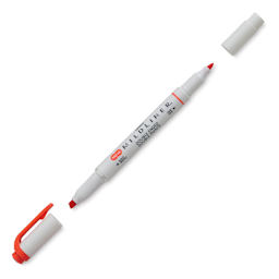 Zebra Mildliner Double Ended Creative Marker - Marigold (Caps off)