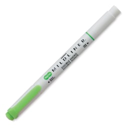 Zebra Mildliner Double Ended Creative Marker - Green