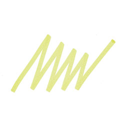 Zebra Kirarich Glitter Marker - Yellow swatch