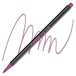 Stabilo Pen 68 Metallic Pen - Pink pen and swatch