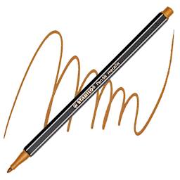 Stabilo Pen 68 Metallic Pen - Copper pen and swatch
