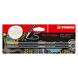 Pen 68 Metallic Set 2-Pen Set - Gold & Silver