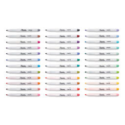 Sharpie S-Note Creative Markers - Set of 36 (markers with caps off)