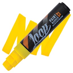 Loop Paint Marker - Valencia, 15 mm marker and swatch