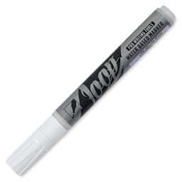 Loop Water-Based Acrylic Marker - White, 2 mm (cap on)