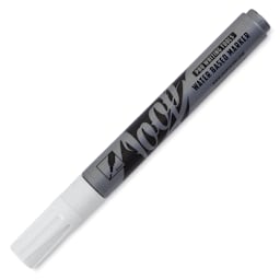 Loop Water-Based Acrylic Marker - White, 4 mm (cap on)