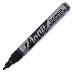 Loop Water-Based Acrylic Marker - Black, 2 mm (cap off)