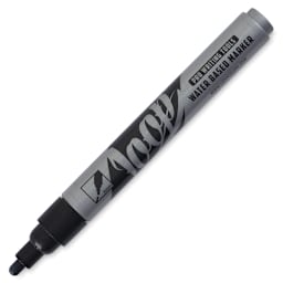 Loop Water-Based Acrylic Marker - Black, 4 mm (cap off)