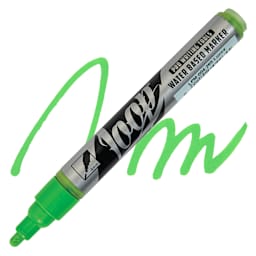 Loop Water-Based Acrylic Marker - Lucca, 4 mm, swatch and marker
