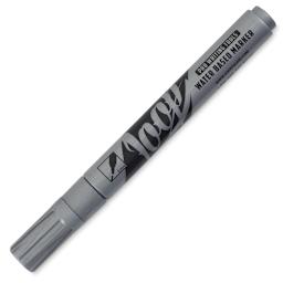 Loop Water-Based Acrylic Marker - Silver, 2 mm (cap on)