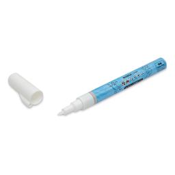 Aitoh Manga Liner Pen - White (with cap off)