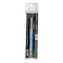 Aitoh Manga Liner Pen - Silver (in package)