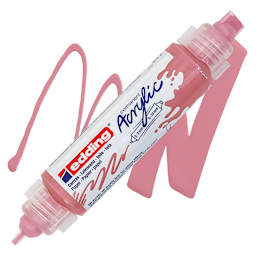 Edding 5400 Acrylic Double Ended Paint Marker - Classy Mauve 935 marker and swatch