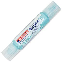 Edding 5400 Acrylic Double Ended Paint Marker - Pastel Blue 916, Cap On