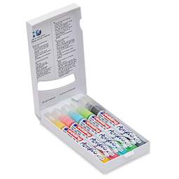 Edding Acrylic Paint Markers - Pastel Colors, Set of 5, Medium (markers in package)