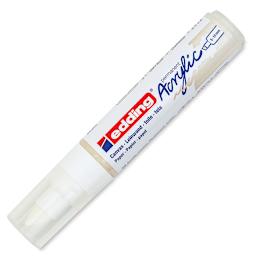 Edding 5000 Acrylic Paint Marker - Traffic White 922, Cap On