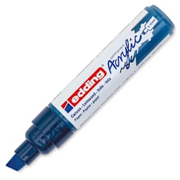 Edding 5000 Acrylic Paint Marker - Elegant Midnight 933, Cap Off
