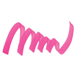 Edding Acrylic Paint Marker - Neon Pink 069, Broad swatch