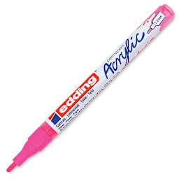 Edding Acrylic Paint Marker - Neon Pink 069, Fine, Ca Off