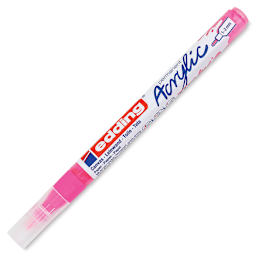 Edding Acrylic Paint Marker - Neon Pink 069, Fine, Cap On