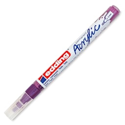 Edding Acrylic Paint Marker - Berry 910, Fine, Cap On