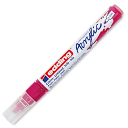 Edding Acrylic Paint Marker - Telemagenta 909, Medium, Cap On