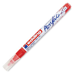 Edding Acrylic Paint Marker - Traffic Red 902, Fine, Cap On