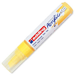 Edding Acrylic Paint Marker - Pastel Yellow 915, Broad, Cap On