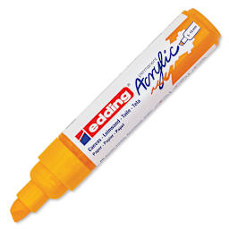 Edding Acrylic Paint Marker - Sunny Yellow 906, Broad, Cap Off