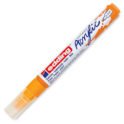 Edding Acrylic Paint Marker - Sunny Yellow 906, Medium, Cap On