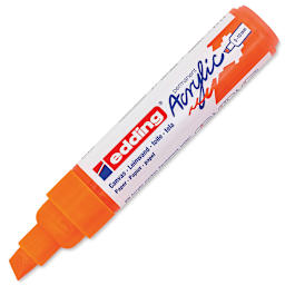 Edding Acrylic Paint Marker - Neon Orange 066, Broad, Cap Off