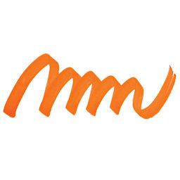 Edding Acrylic Paint Marker - Neon Orange 066, Broad swatch