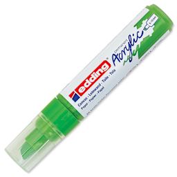 Edding Acrylic Paint Marker - Yellow Green 927, Broad, Cap On