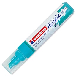 Edding Acrylic Paint Marker - Opulant Turquoise 934, Broad, Cap On