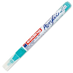 Edding Acrylic Paint Marker - Opulent Turquoise 934, Fine, Cap On