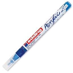 Edding Acrylic Paint Marker - Gentian Blue 903, Fine, Caps On