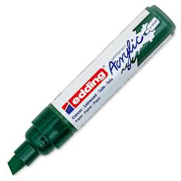 Edding Acrylic Paint Marker - Moss Green 904, Broad, Cap Off