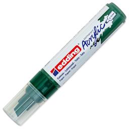 Edding Acrylic Paint Marker - Moss Green 904, Broad, Cap On