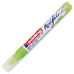 Edding Acrylic Paint Marker - Pastel Green 917, Medium, Cap On